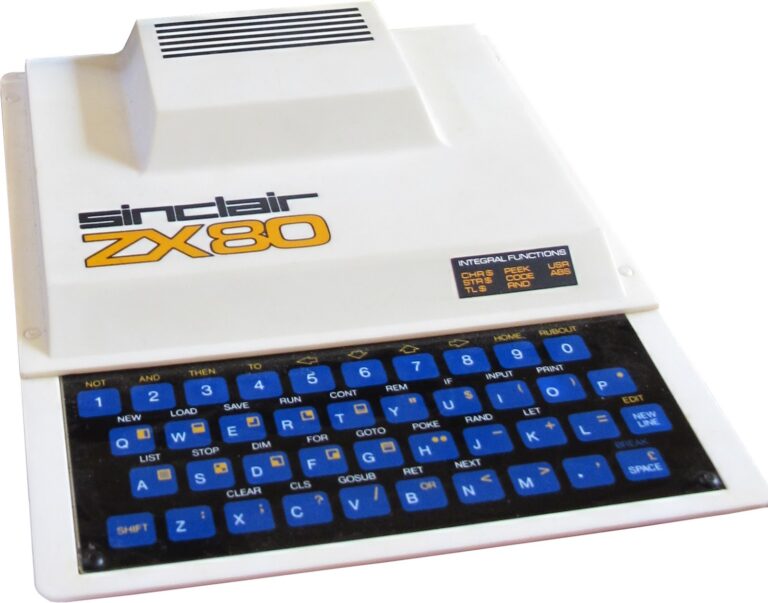 Sinclair ZX 80 1st digital thing